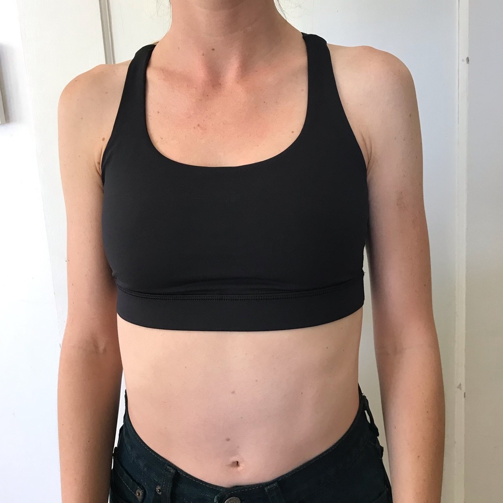 Lululemon black sports bra aka Energy Bra